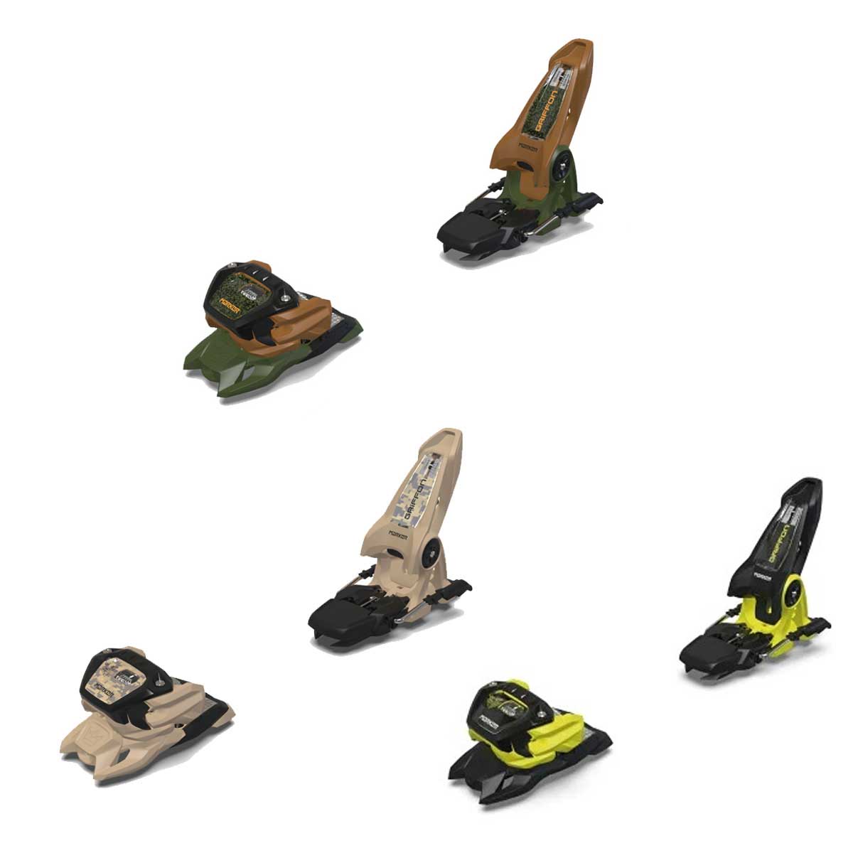 MARKER マーカー Griffon 13 ID グリフォン【ブレーキ無し】 MARKER マーカー ビンディング GRIFFON 13 ID グリーン×ブラウン