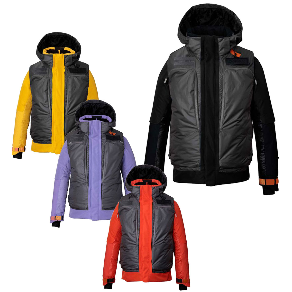 PHENIX アリゾナ州の州都 スキーの板お召しもの 上衣 メンズ 2024 ESM23OT20 / Alpine Float Jacket 【GORE-TEX】 2023-2024