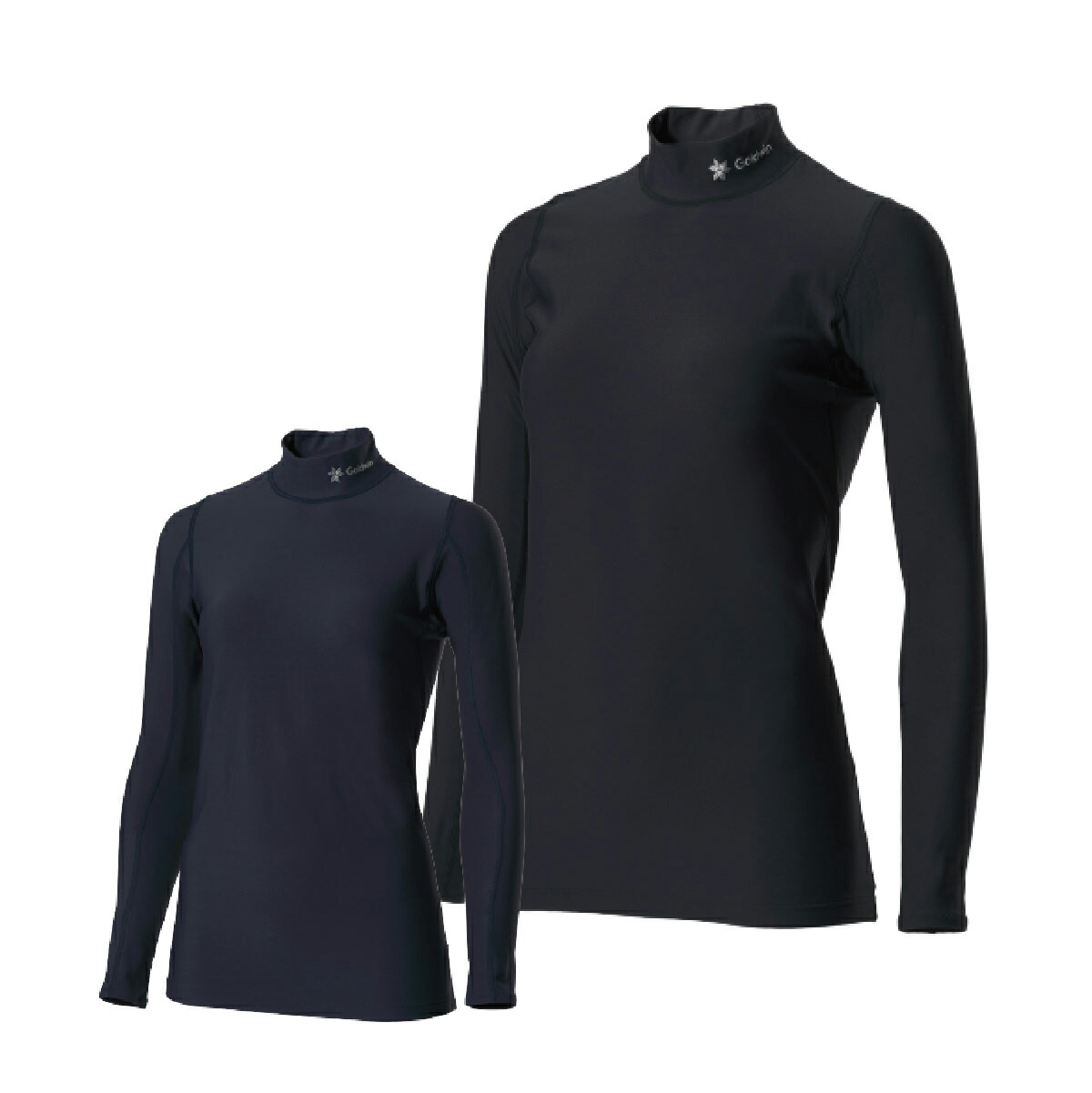 スキーの板 アンダーお召しもの レディース c3fit シースリーフィット  2024  GCW62302 / Kodenshi Warm High Neck Long Sleeves