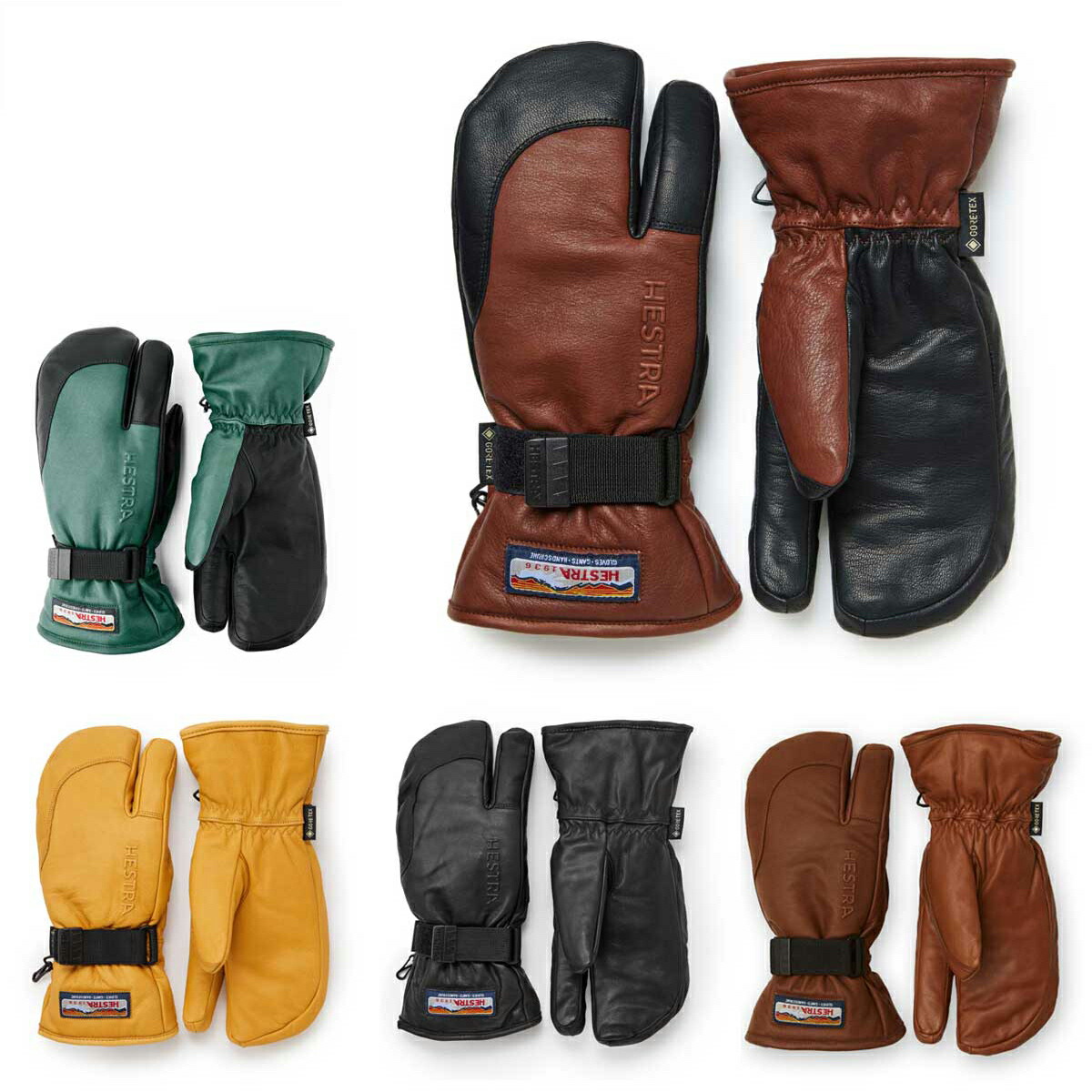 楽天市場】HESTRA【ヘストラ】グローブ3-FINGER FULL LEATHER SHORT