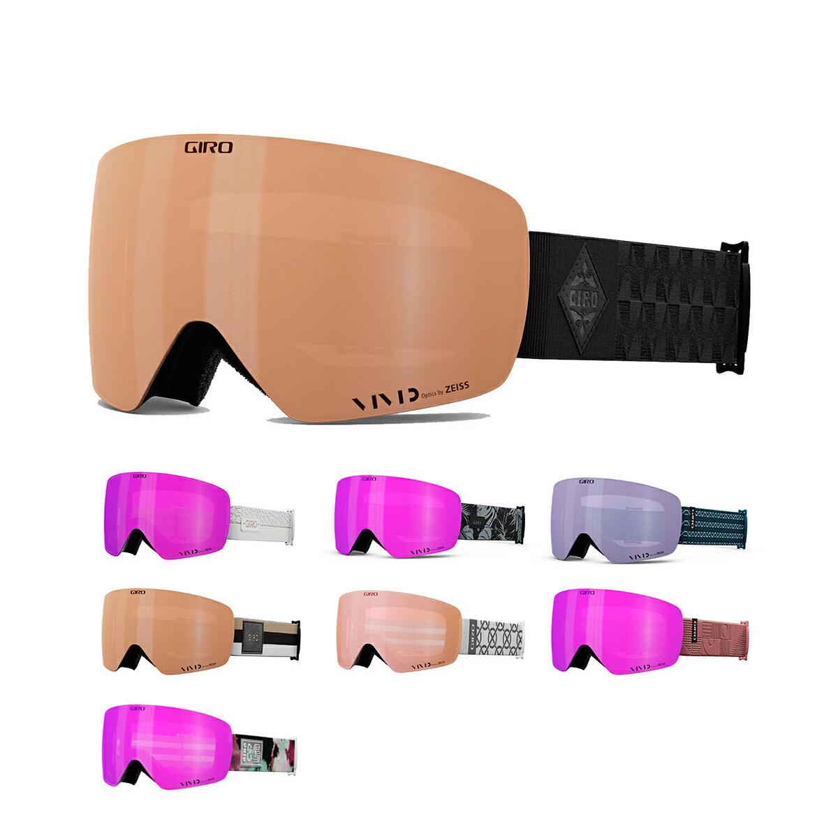 楽天市場】24-25 GIRO ジロ ELLA エラ VIVIDレンズ搭載 アジアン