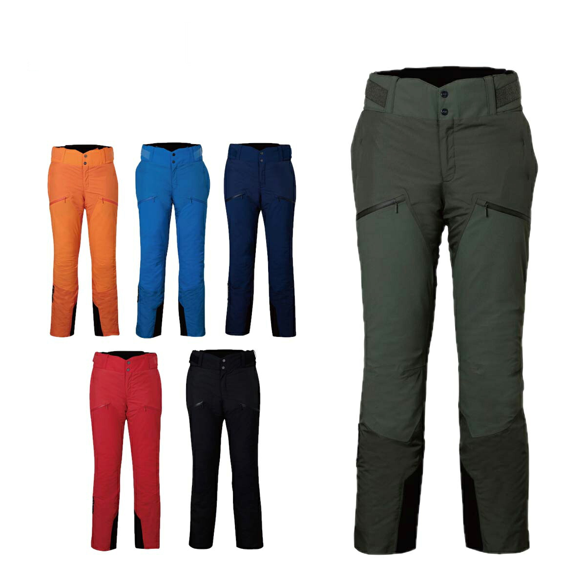 スキーウェア スキーパンツ パンツ フェニックス PHENIX メンズ 2025 ESM24OB10 / De Lorean Racing Pants 24FW