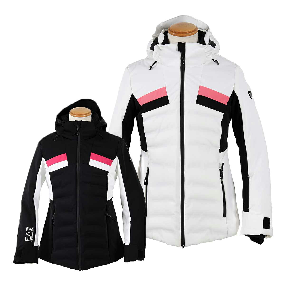 スキーの板お召しもの レディース スキーの板上衣 EA7 イーエーセブン 2024 BOMBER JACKET / TNCJZ-6RTG06
