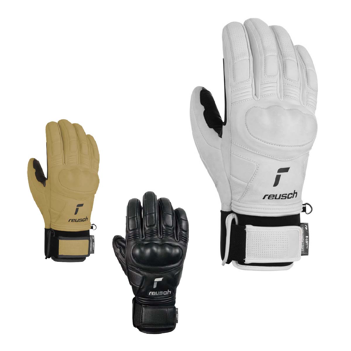 スキー グローブ メンズ レディース REUSCH ロイシュ 2025 REUSCH OVERLORD 6201105 日本正規品|スキー用品 クリアランス・マート