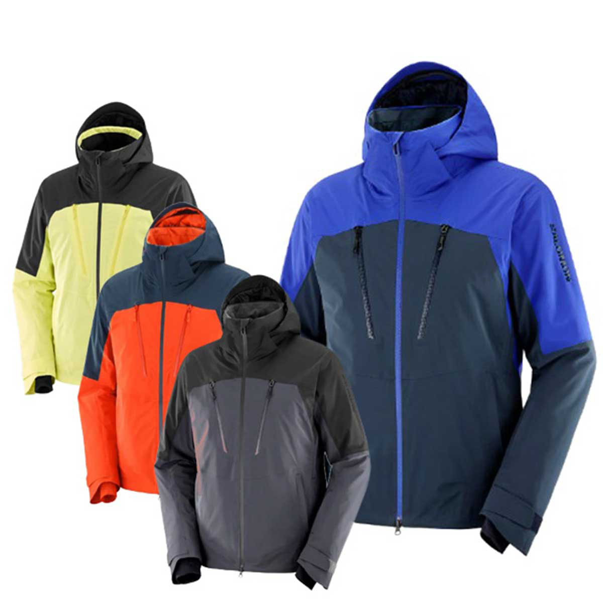 スキーの板お召しもの メンズ スキーの板上衣 サロモン SALOMON 2024 BRILLIANT JACKET M / LC2142 / LC2159