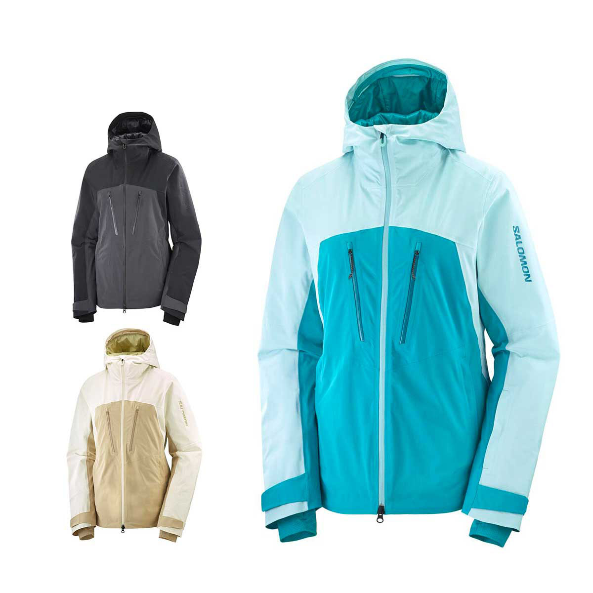 スキーウェア レディース スキージャケット サロモン SALOMON 2024 BRILLIANT JACKET W / LC2143 2023-2024 旧モデル