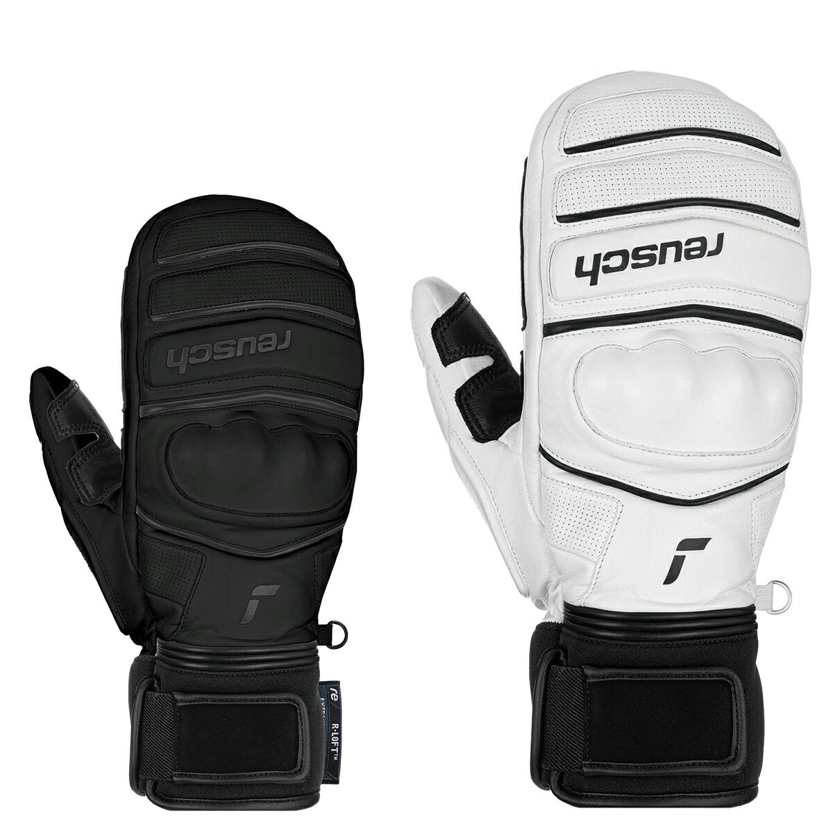 reusch レザー ミトングローブ ベージュ reusch レザー ミトングローブ ブラウン系 - メルカリ