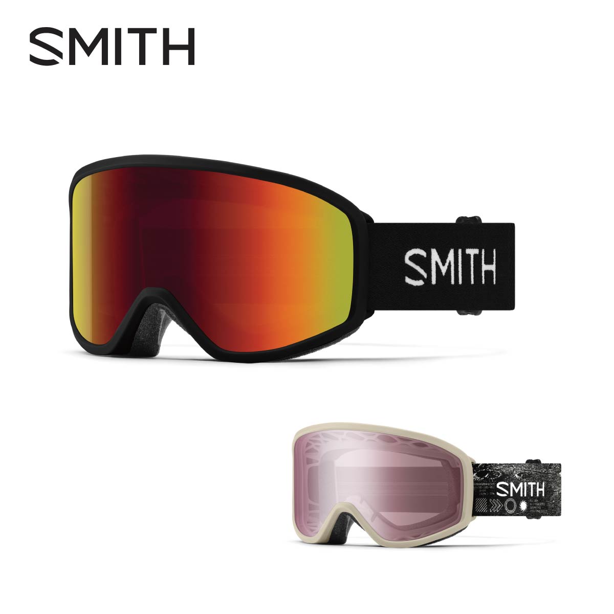 SMITH スミス スキーゴーグル メンズ レディース 2026 Reason OTG / リーズン オーティージー 眼鏡・メガネ対応ゴーグル ASIAN FIT ミラー 日本正規品