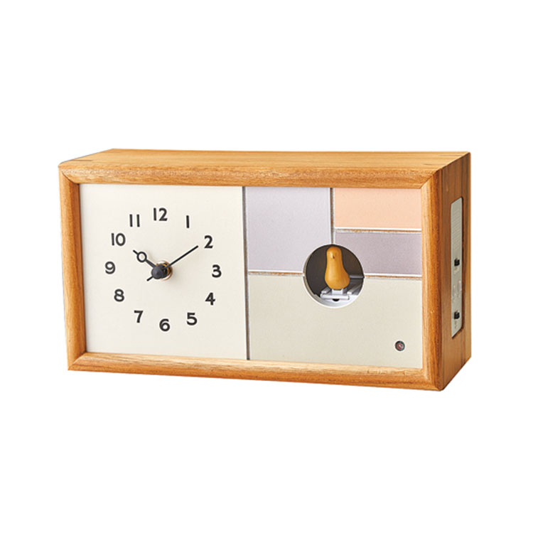 鳩時計 シャルロア 時計 置き時計 掛け時計 壁掛け時計 兼用 ハト時計 バードクロック ナチュラル シンプル おしゃれ かわいい 鳥 木 木製 時報 設定 北欧 パステル デザイン 子供部屋 新生活 贈り物 プレゼント インテリア テレワーク 在宅 在宅勤務 Napierprison Com