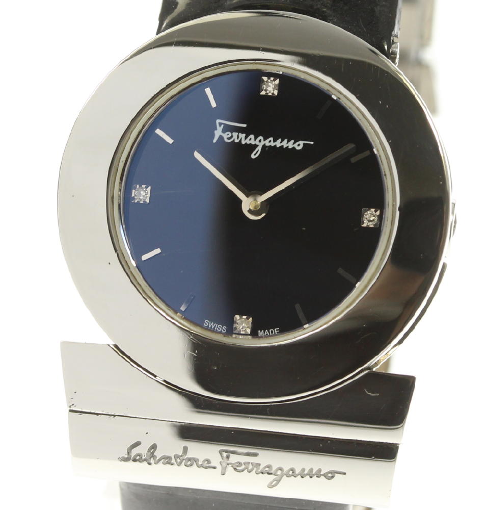 売れ筋新商品 腕時計 レディース腕時計 レディース 中古 Ev10 クォーツ F56 4pダイヤ ガンチーニ Ferragamo サルヴァトーレフェラガモ ブレス訳あり品 Salvatore Bestmontessori Org