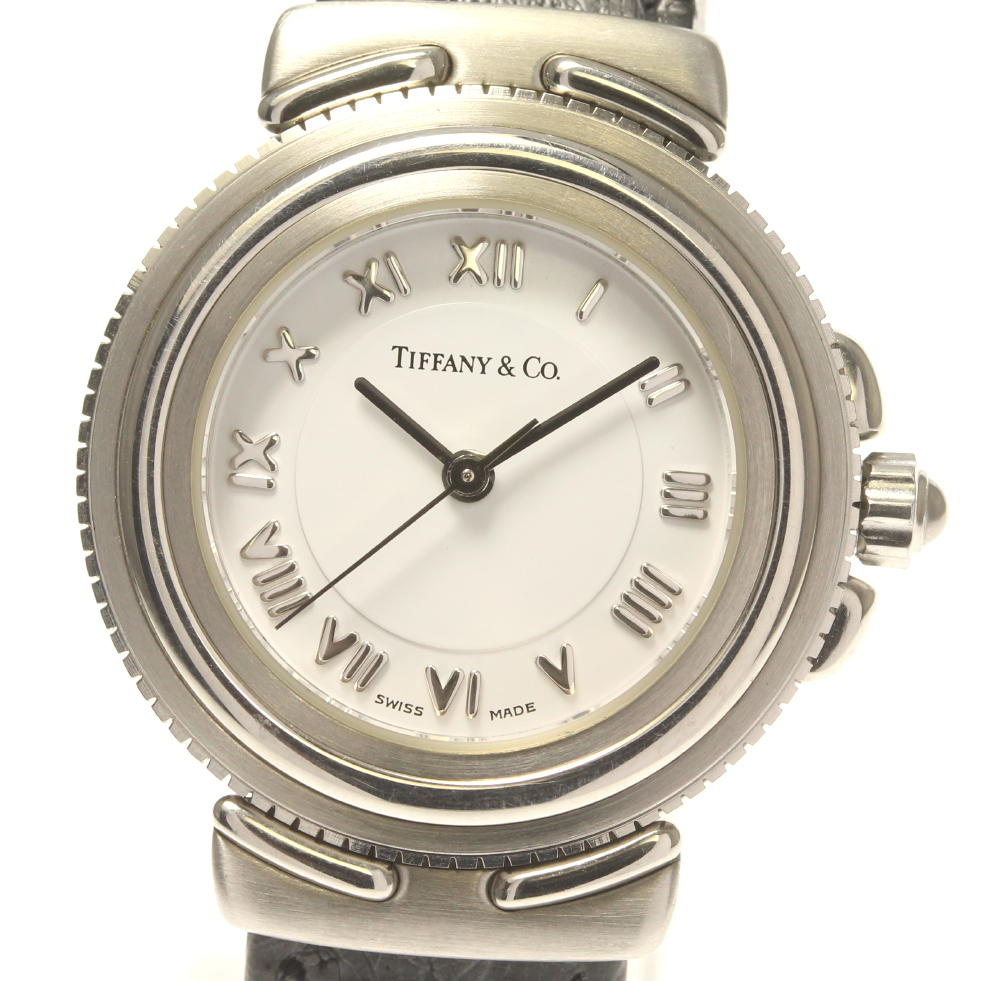 Tiffany Co ティファニー インタリオ L0810 クォーツ レディース 中古 Bilalshahrour Fr