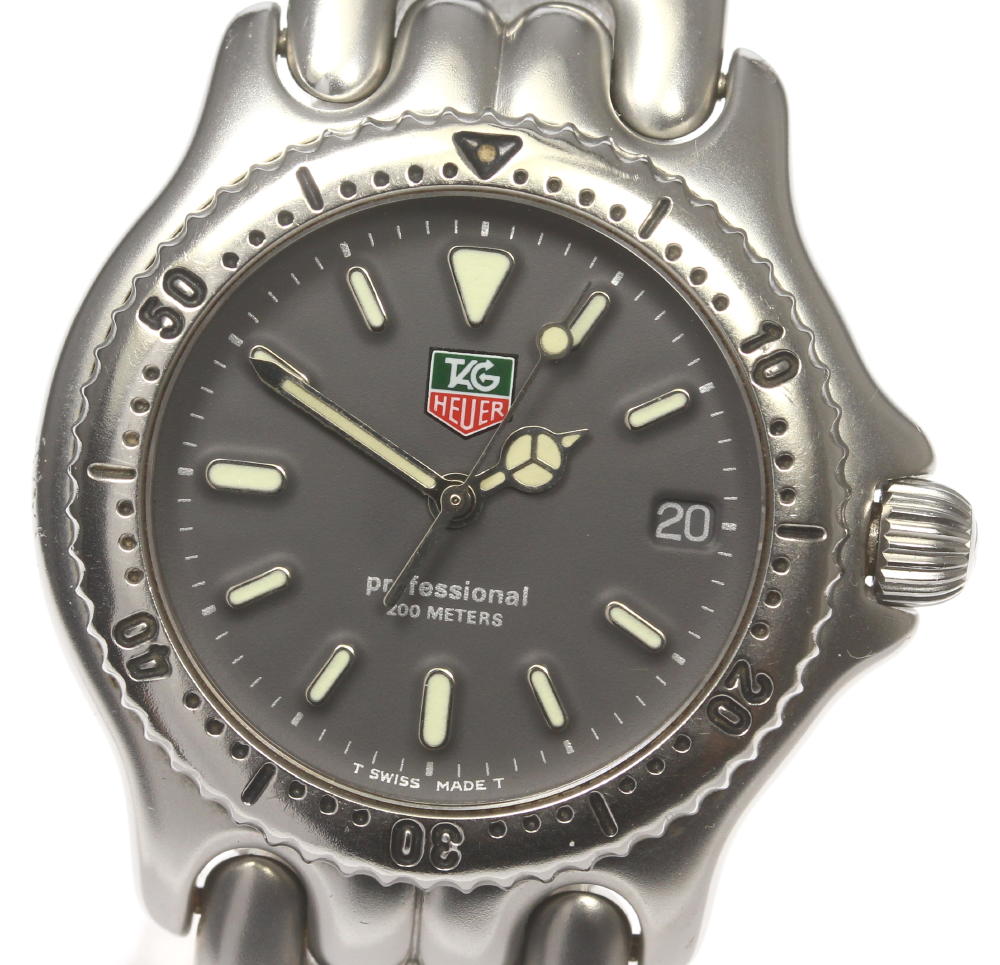 【楽天市場】【TAG HEUER】タグホイヤー セル S99.213M/E クォーツ ボーイズ【中古】：CLOSER