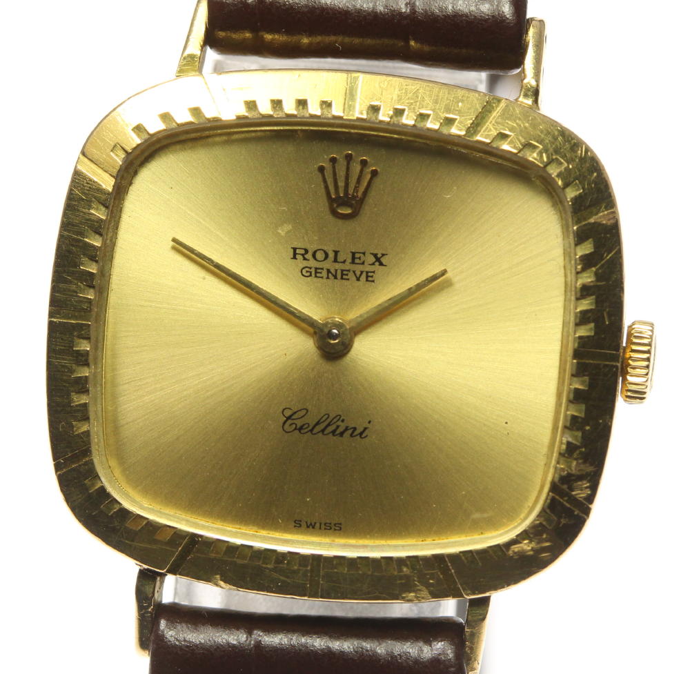 Rolex ロレックス K18yg チェリーニ アンティーク Cal 1600 手書うねり レディース 中古 Ev10 Cobatco Com