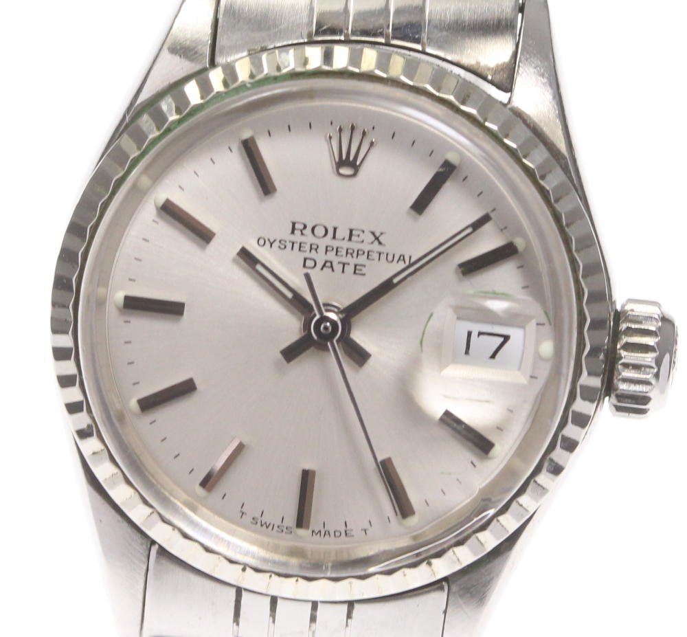 楽天市場 Rolex ロレックス オイスターパーペチュアル デイト 6517 Cal 1161 自動巻き レディース 中古 Closer