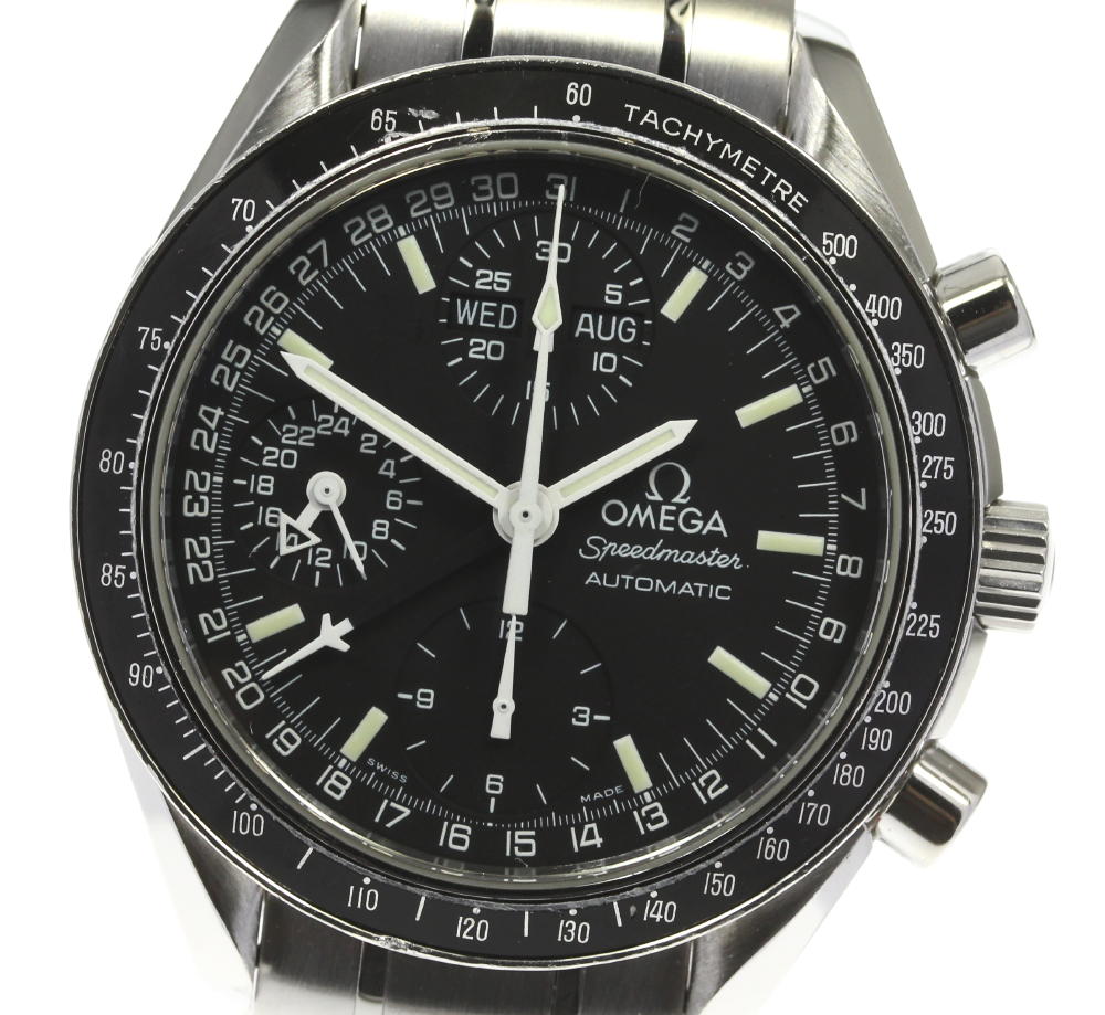 腕時計 メンズ腕時計 人気提案 メンズ 中古 自動巻き 35 50 トリプルカレンダー クロノグラフ スピードマスター Omega オメガ Www Fh Cummings Unlimited Co Uk