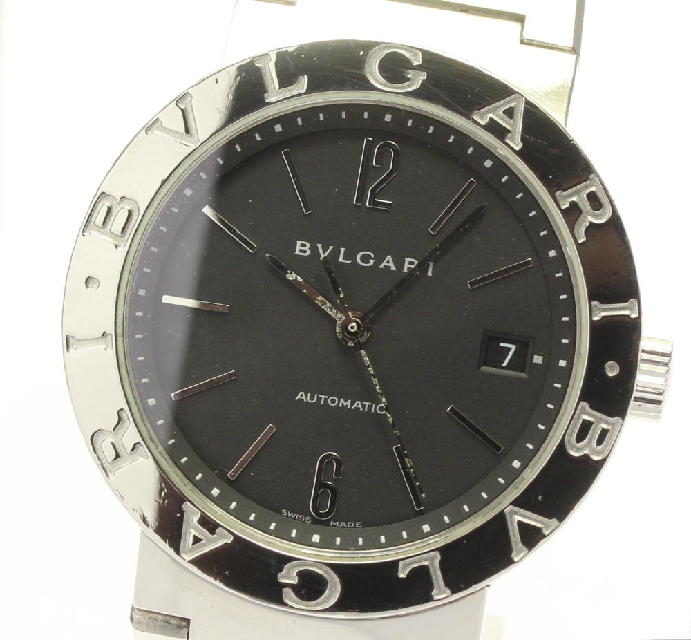 Bvlgari ブルガリ ブルガリブルガリ 38ss 自動小銃コイル メンズ 中心点古 商品名伎倆好機計専門職店鋪closer 15時までの決済で即日差したてるできるです 棚卸資産クォンティティ大幅追加中 早い人戦勝 如何してもご需用下さいおしゃま Ficap Fr