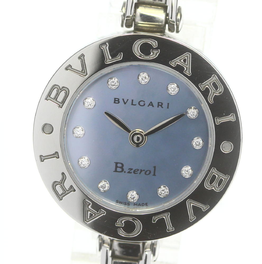 BVLGARI】ブルガリ B-zero1 BZ22S 12Pダイヤ Sサイズ クォーツ