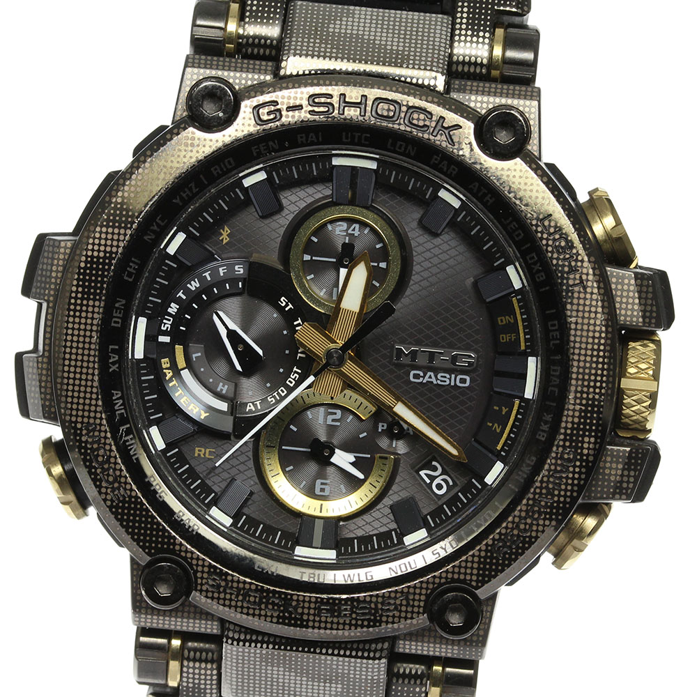 楽天市場 Casio カシオ G Shock Mt G Bluetooth搭載 Mtg B1000dcm 1ajr ソーラー電波 メンズ 箱 保 中古 Closer