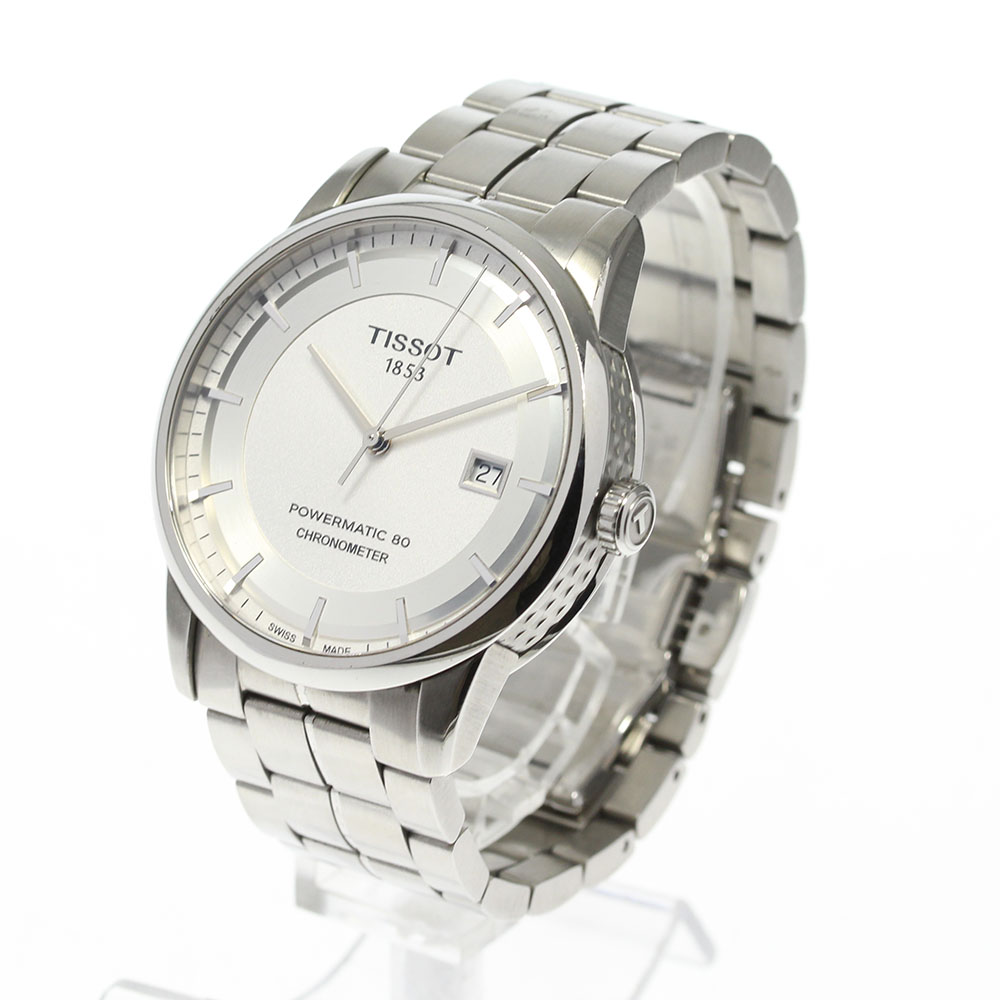 保証書付 Tissot ティソ T クラシック ラグジュアリー Ta 自動巻き メンズ 中古 Brandingidentitydesign Com