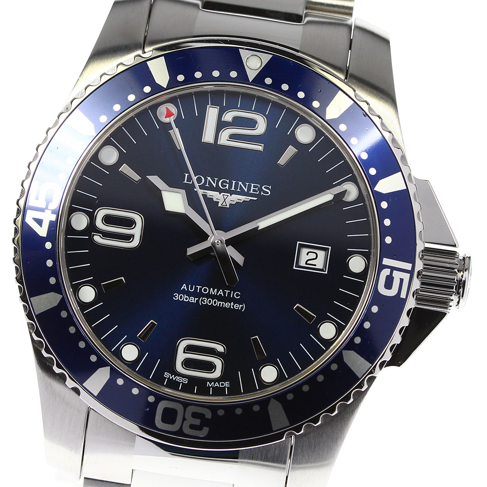 良品 容物保 Longines ロンジン ハイドロ コンクエスト L3 841 4 自動ボリューム メンズ 中古 Lapropostadimatrimonio Com
