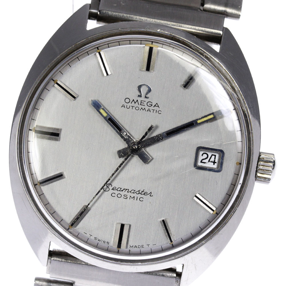 Omega オメガ シーマスター コスミック デイト ワンピースケース Tool 107 自動巻き メンズ 中古 Linumconsult Co Uk