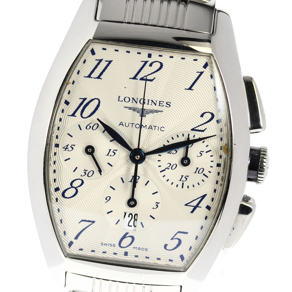 美しさ品格 免許証付け人 Longines ロンジン Evidenza クロノグラフ L2 156 4 73 6 自動小銃巻帙 メンズ 中古 Marketingwithtim Com