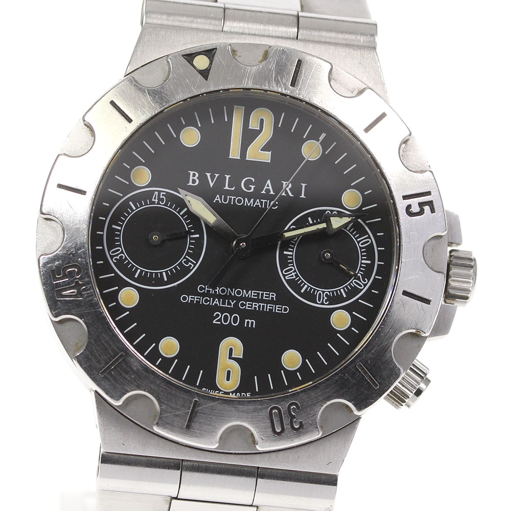 楽天市場】☆訳あり 【BVLGARI】ブルガリ ディアゴノ クロノグラフ 