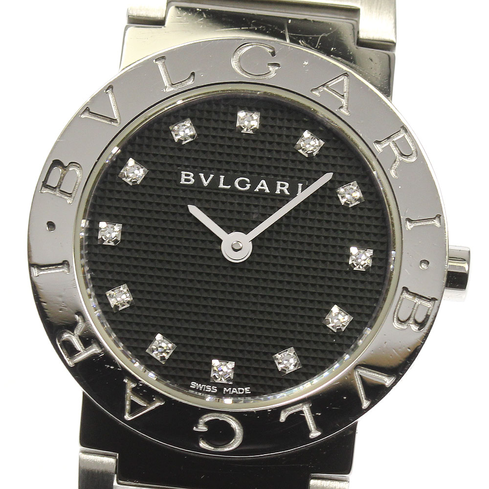 から厳選した BVLGARI - レディース【ev15】 クォーツ BB23SS 12P 