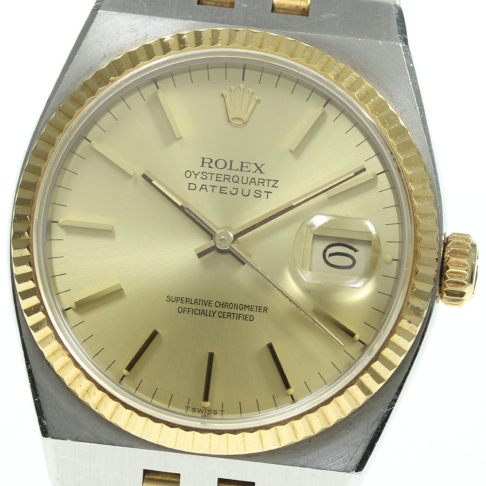 楽天市場】【ROLEX】ロレックス オイスタークォーツ デイトジャスト 