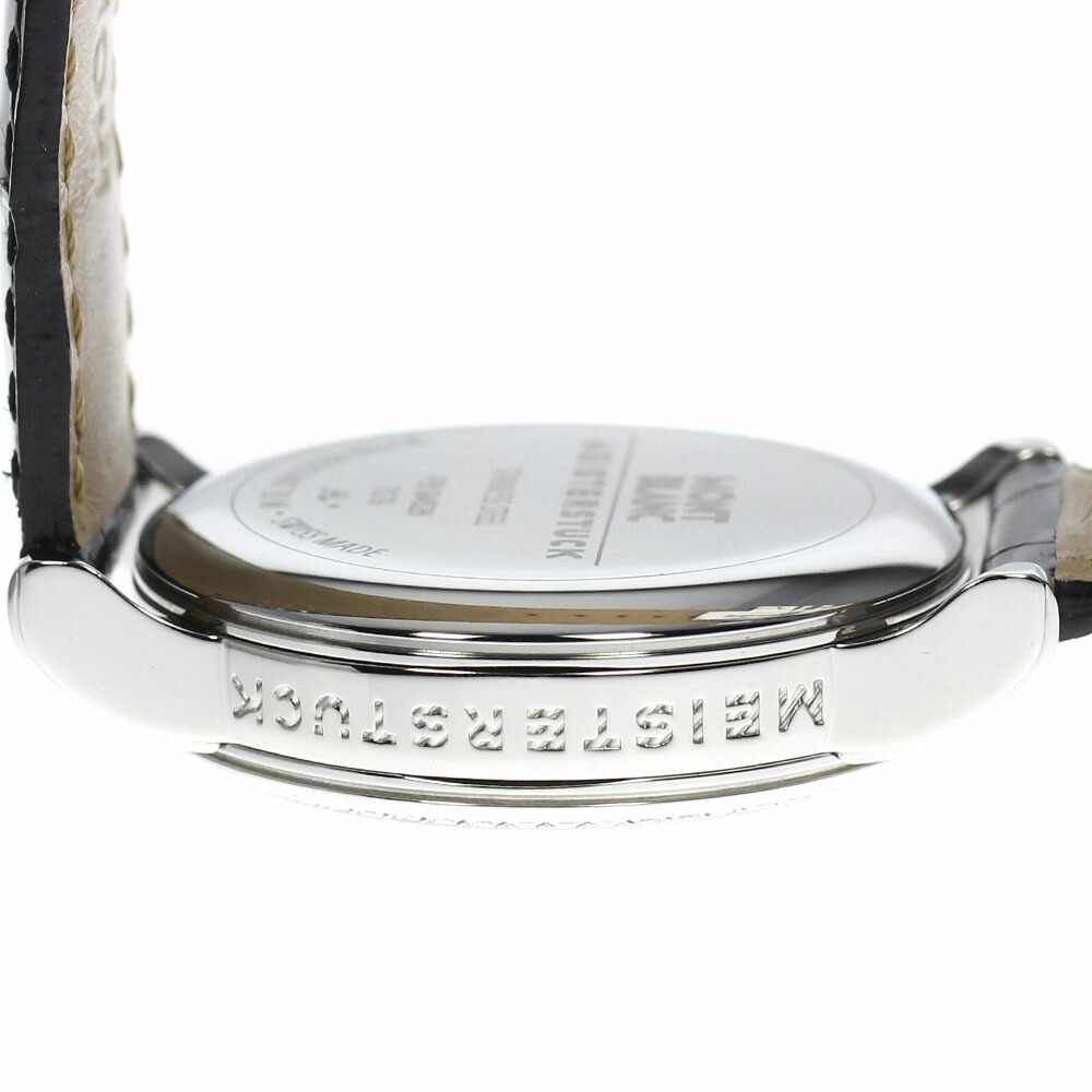☆美品【MONTBLANC】モンブランマイスターシュティック10Pダイヤベゼル7079クォーツレディース_701948【中古】