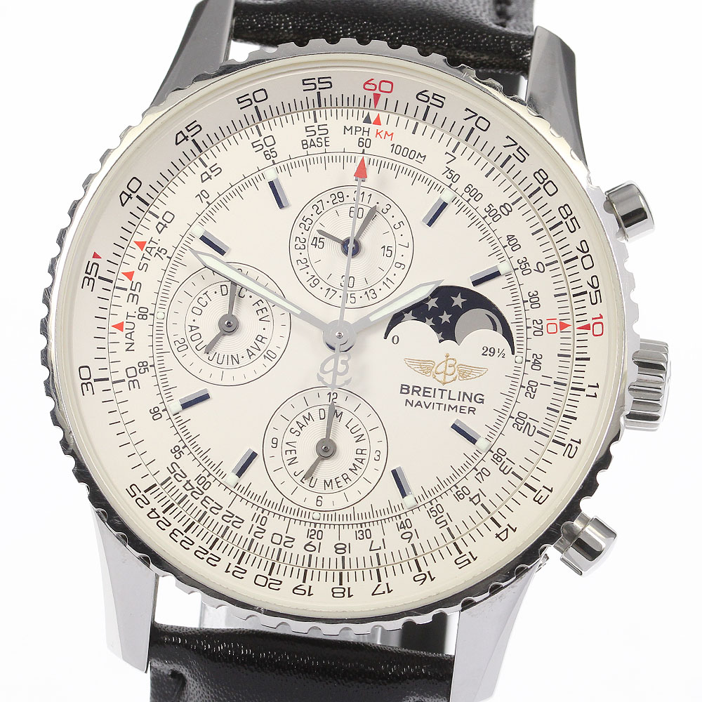 楽天市場】【BREITLING】ブライトリング ナビタイマー モンブリラン ...
