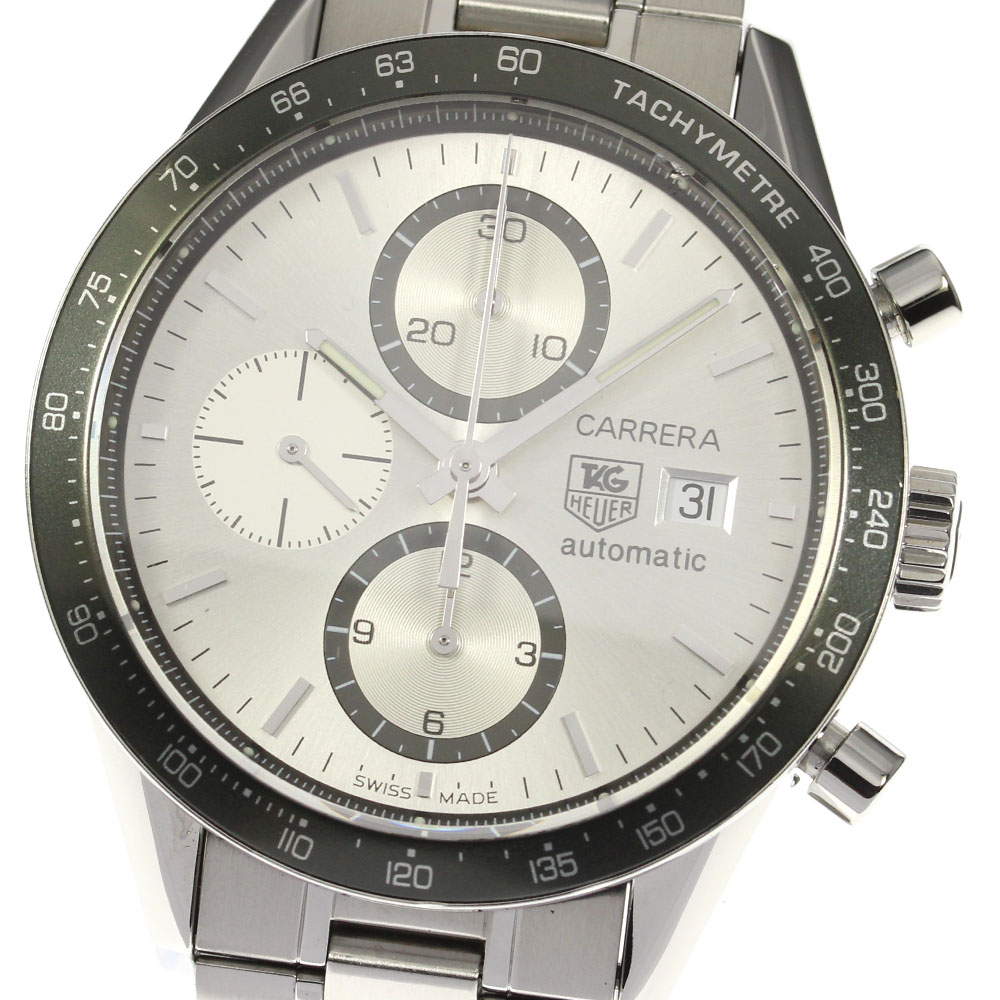 【楽天市場】【TAG HEUER】タグホイヤー カレラ クロノグラフ CV2011 自動巻き メンズ_715096【中古】：CLOSER