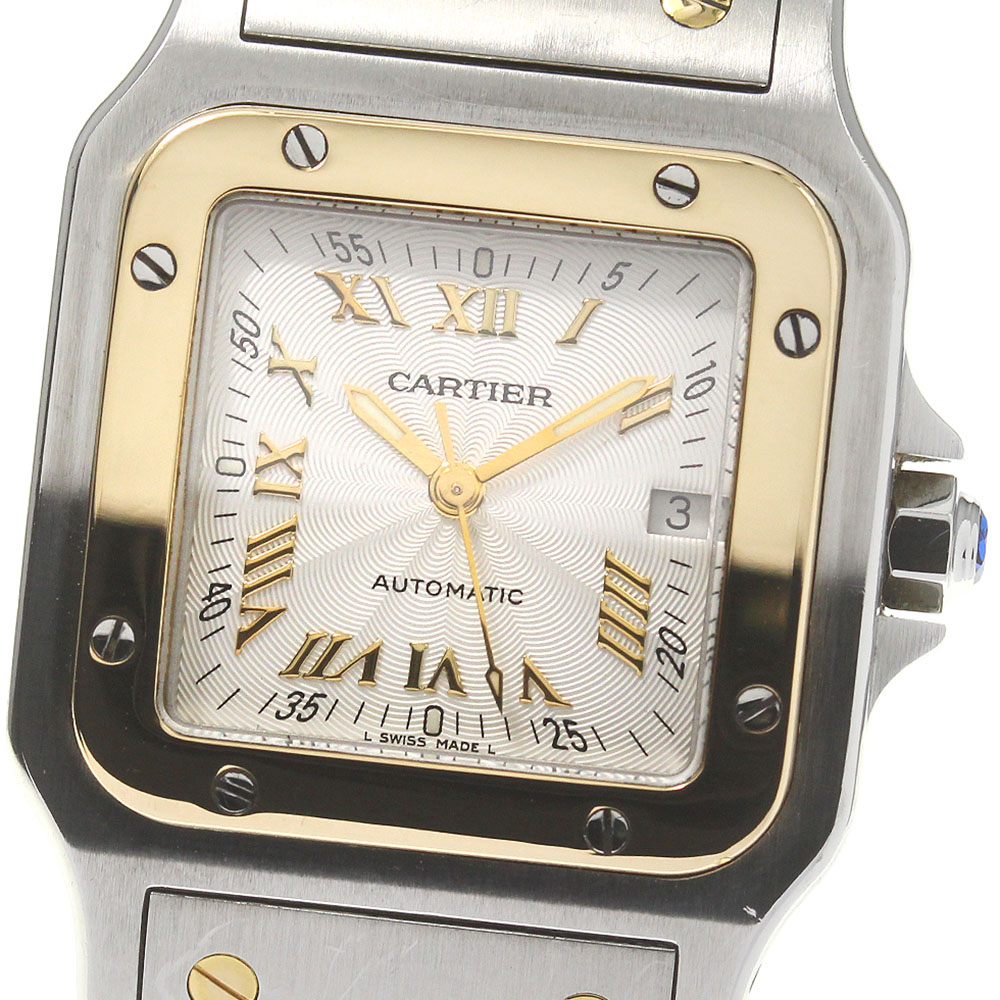 楽天市場】【CARTIER】カルティエ サントスガルべ LM デイト W20041C4