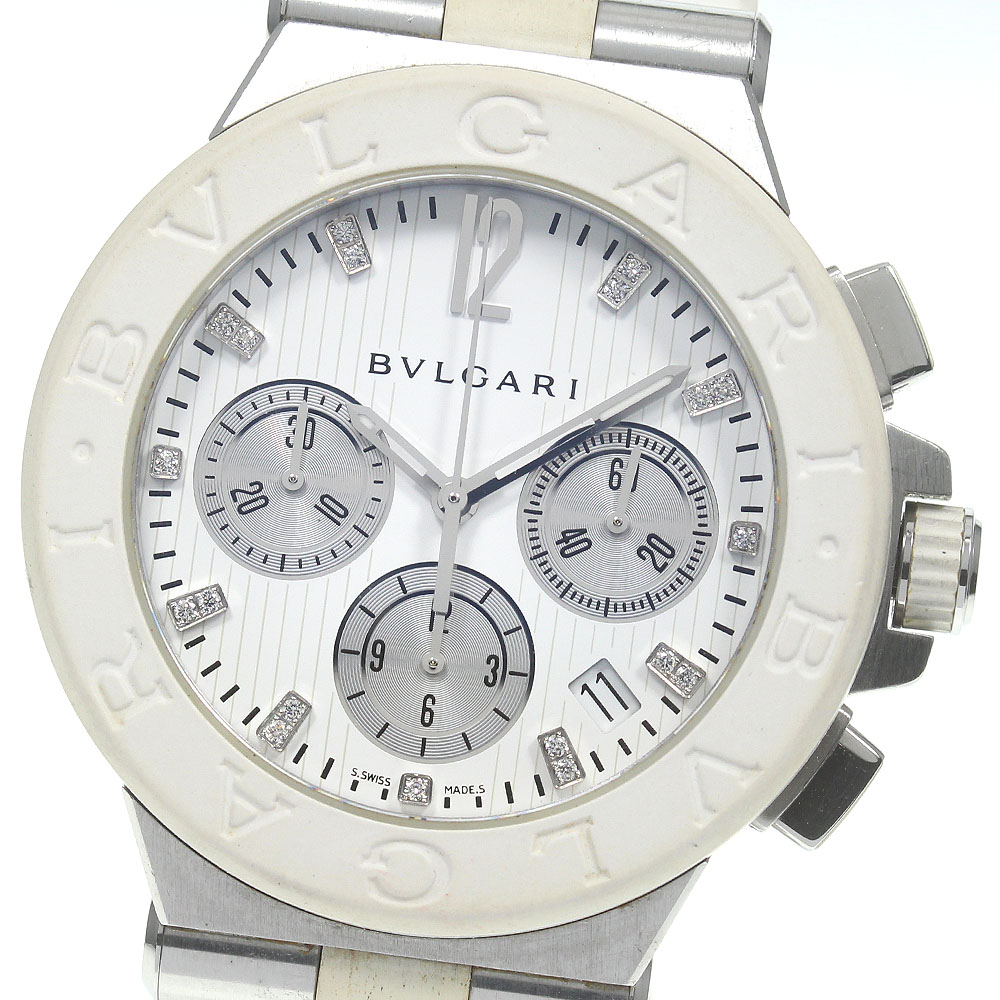 楽天市場】☆内箱付き【BVLGARI】ブルガリ ディアゴノ スポーツ クロノ