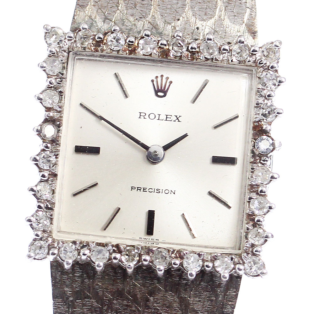 【楽天市場】【ROLEX】ロレックス プレシジョン Cal.1400 ダイヤベゼル 手巻き レディース_732281【中古】：CLOSER