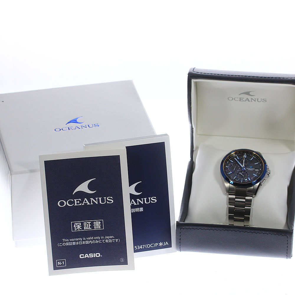 ポケットいっぱい CASIO オシアナス OCW-T2600G-1AJF(OCEANUS)/カシオ