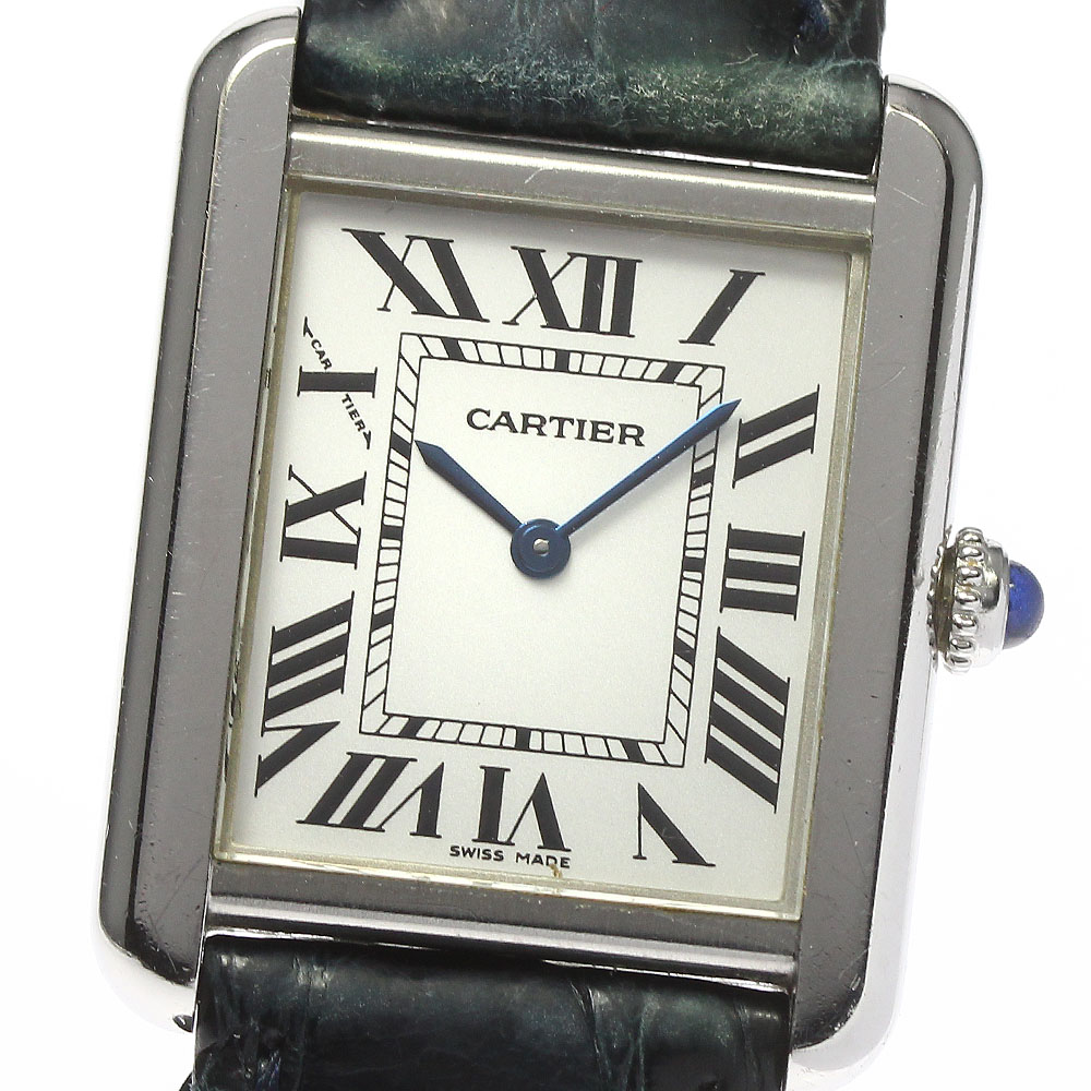 楽天市場】【CARTIER】カルティエ タンクソロ SM W1018255 クォーツ 