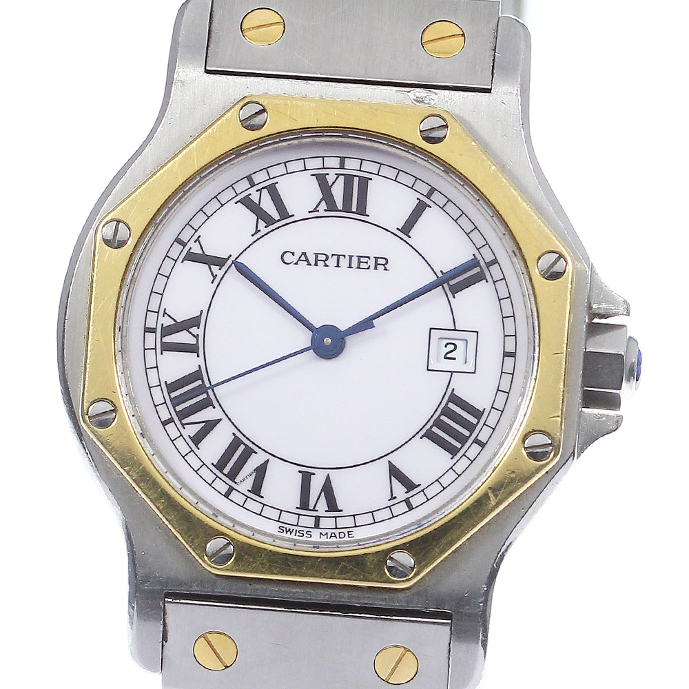 好評特価 Cartier - ベルトジャンク☆ カルティエ サントスオクタゴン