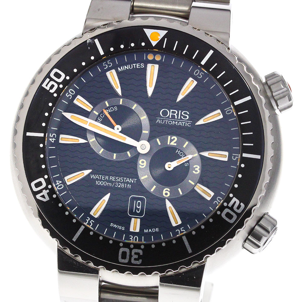【楽天市場】オリス ORIS 7610 ダイバーズレギュレーター 649 デイト 自動巻き メンズ 内箱付き_744586【中古】：CLOSER