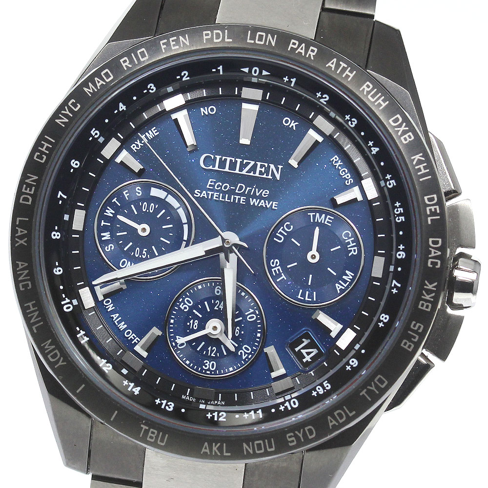 CITIZEN Eco-Drive ブラック 【型番】F900-T021557 CITIZEN アテッサエコドライブサテライトウェーブ F900-T021557