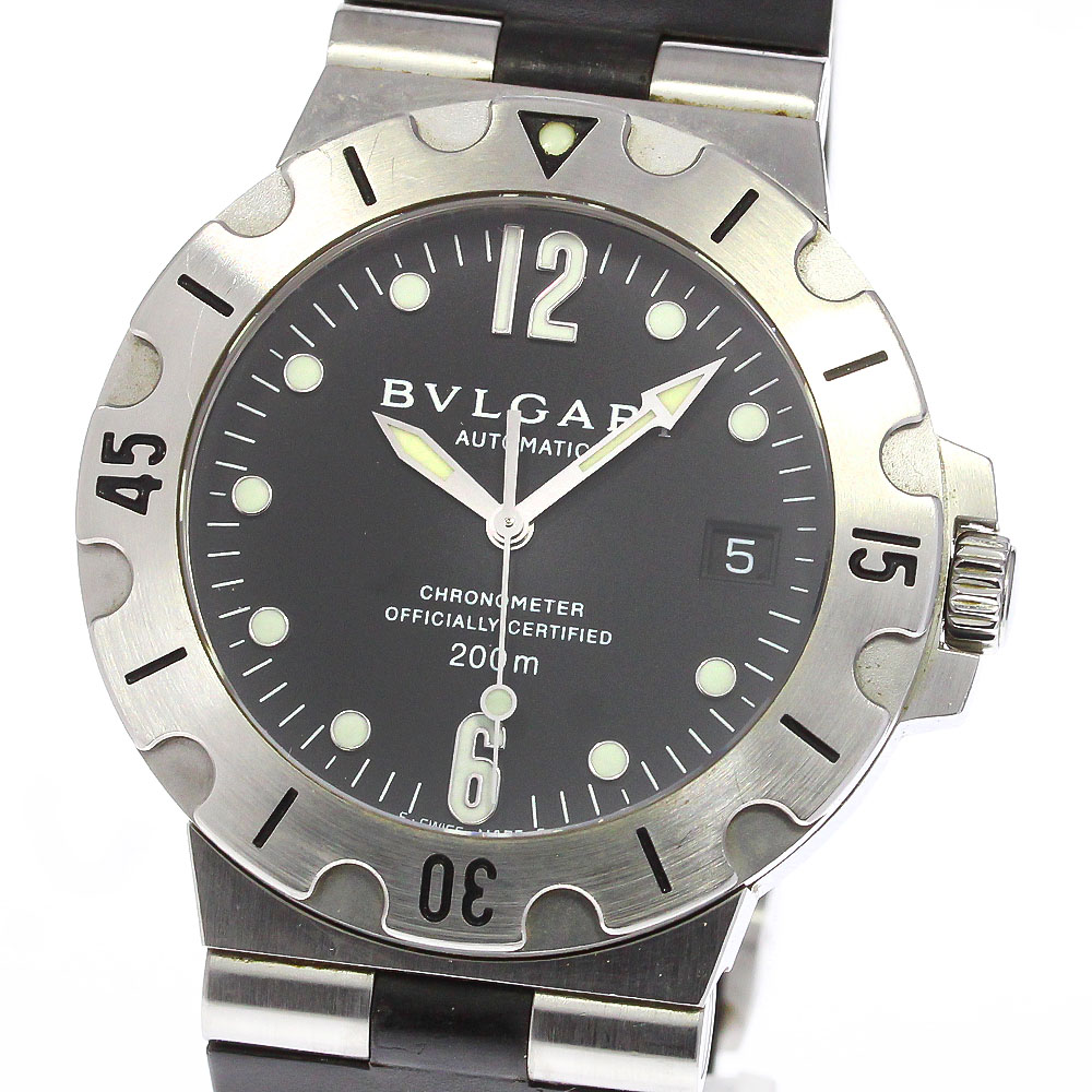 楽天市場】【BVLGARI】ブルガリ ディアゴノ スクーバ デイト SD38S