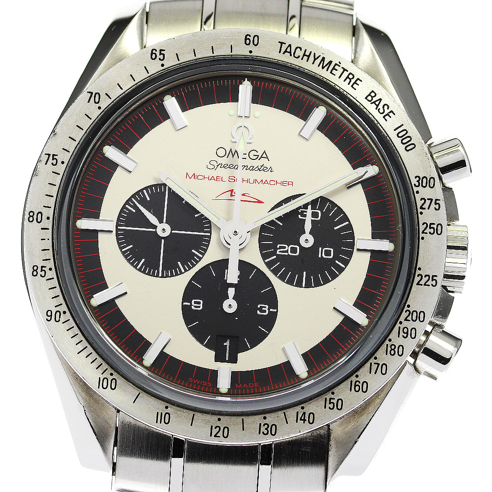 楽天市場】オメガ OMEGA 3853.32 スピードマスター シューマッハ