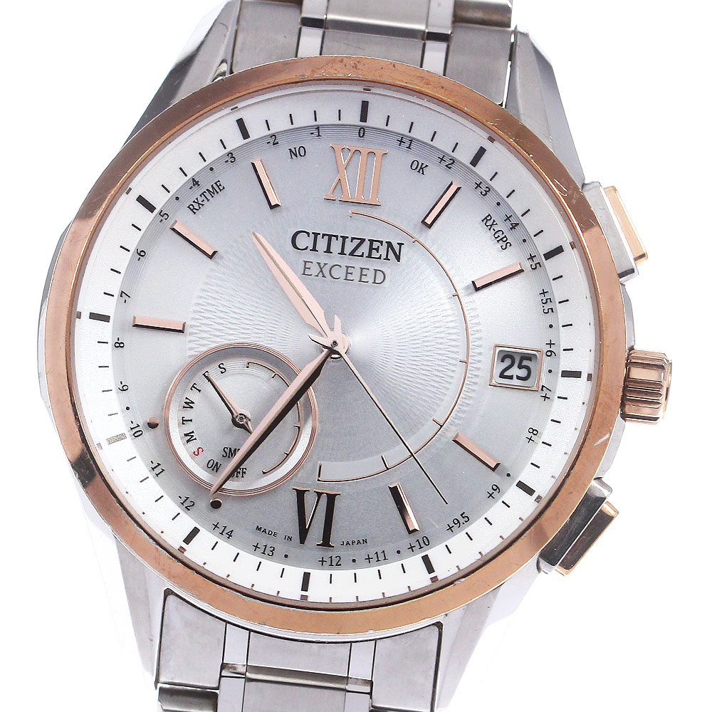 シチズン CITIZEN 電波ソーラー エクシード CB3000-51E 楽天市場】シチズン CITIZEN 腕時計 ペア エクシード EXCEED