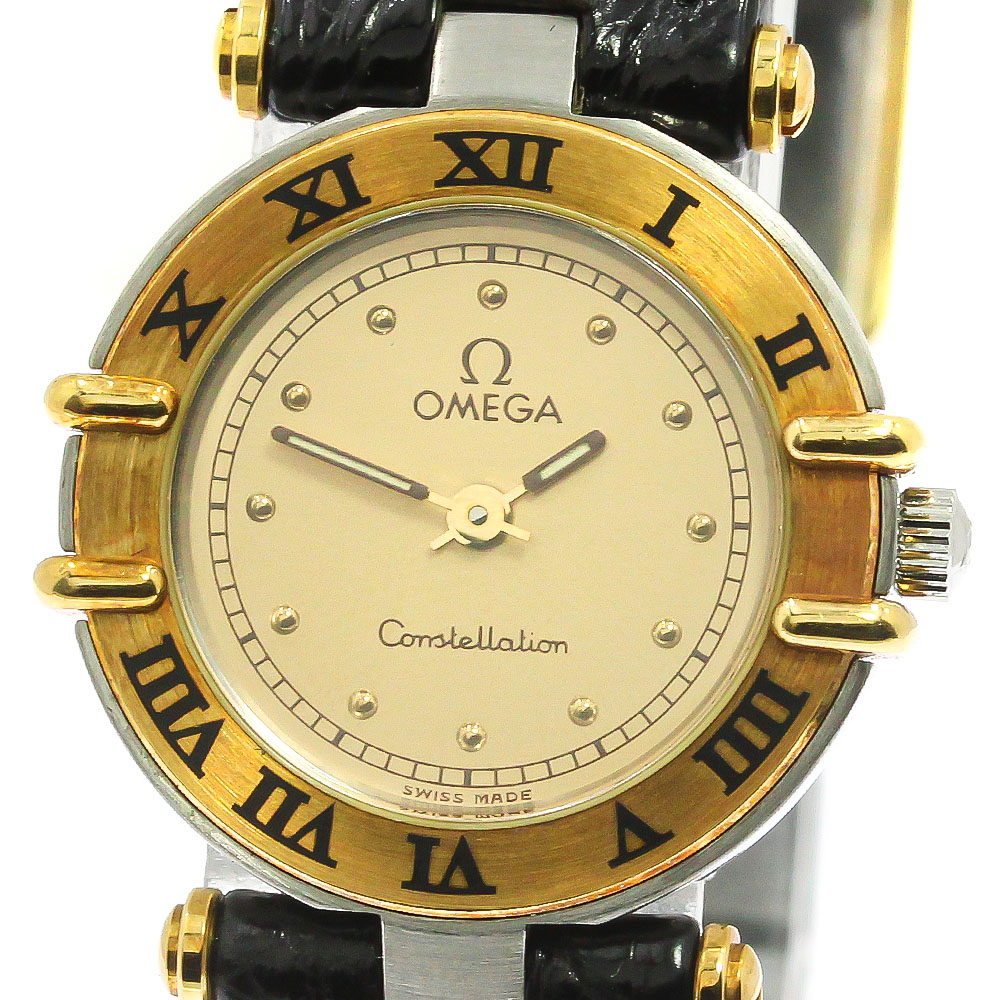 OMEGAオメガコンステレーション 6553 レディース腕時計 OMEGA オメガ コンステレーション 6553/865 QZ クォーツ レディース