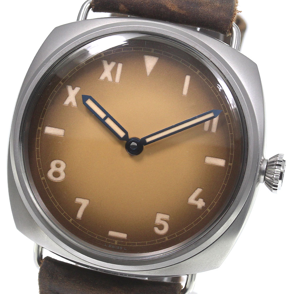 パネライ PANERAI PAM00931 ラジオミール カリフォルニア 手巻き メンズ 良品 保証書付き_775803【中古】