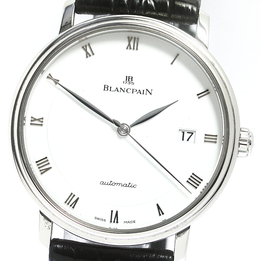 ブランパン Blancpain Ref.6223-1127-55A ヴィルレ ウルトラスリム デイト 自動巻き メンズ 保証書付き_772634【ev15】【中古】｜CLOSER