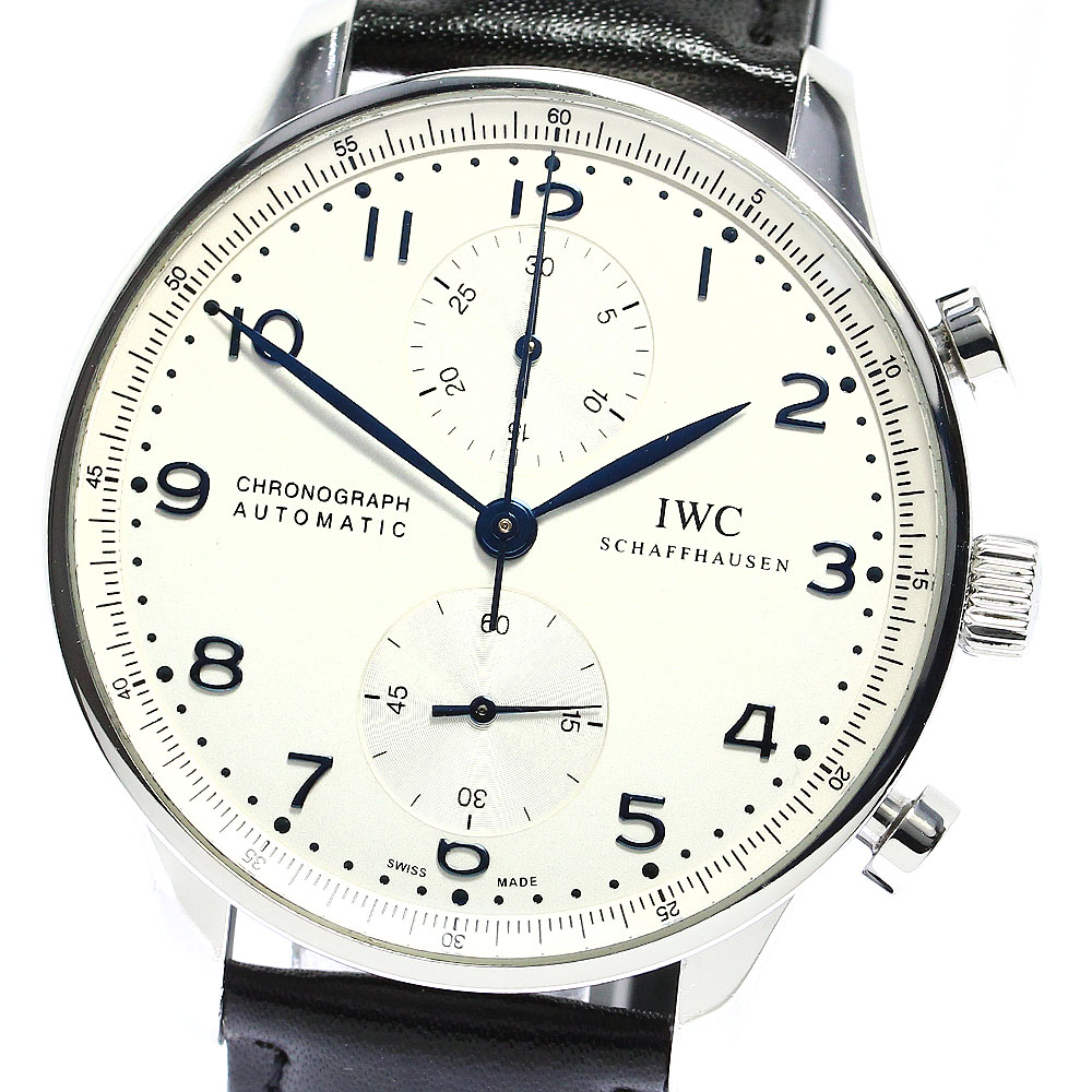 楽天市場】【IWC SCHAFFHAUSEN】IWC ポルトギーゼ クロノグラフ 