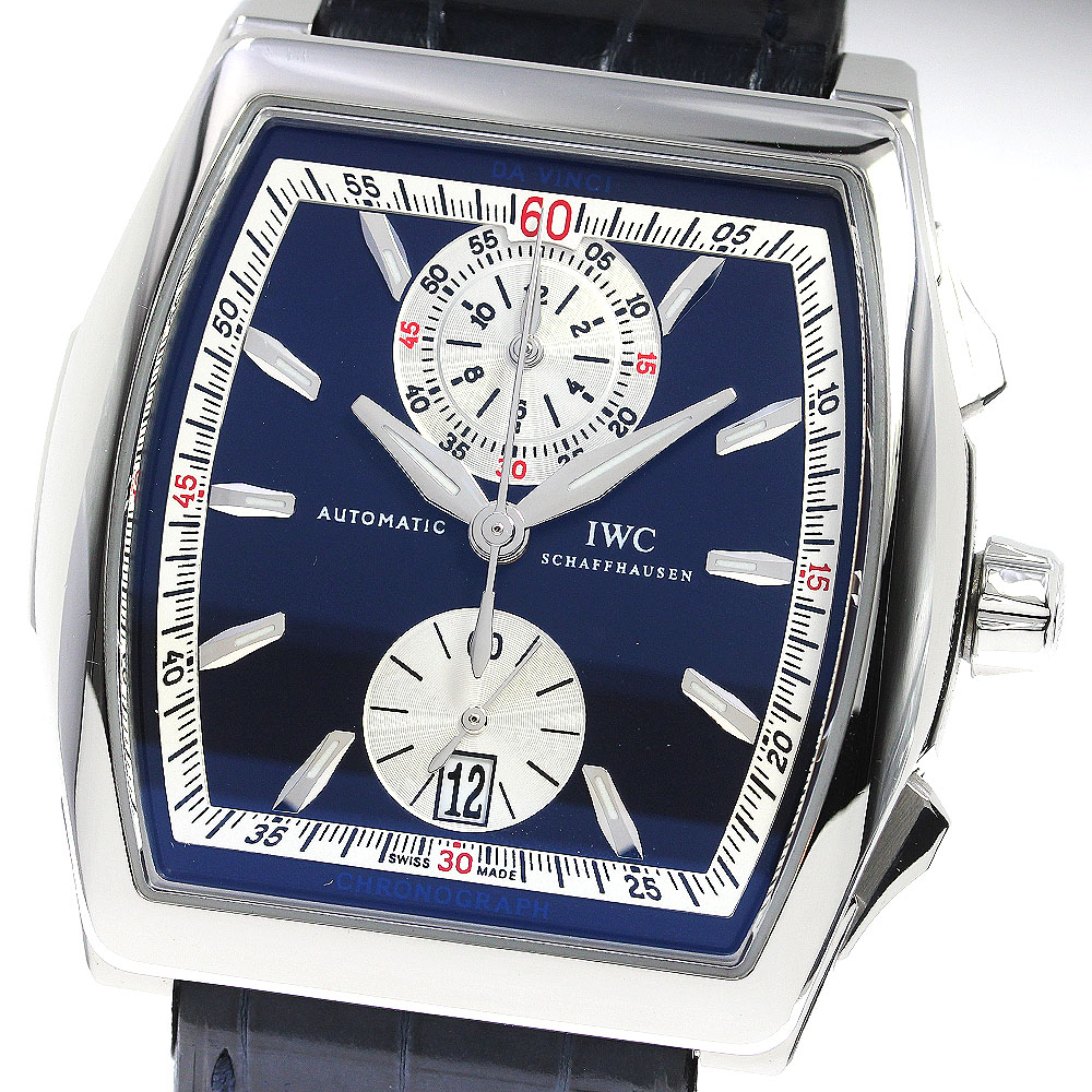 IWC SCHAFFHAUSEN IW376419 ダヴィンチ クロノグラフ ローレウス 1000本限定モデル 自動巻き メンズ 良品 _778368【中古】 315,810円