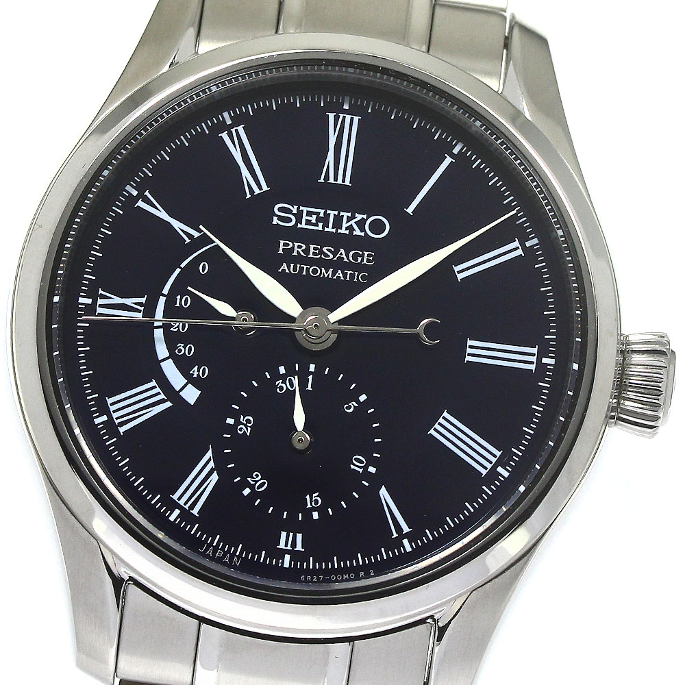 楽天市場】☆極美品☆箱付き【SEIKO】セイコー プレサージュ 漆・白檀  