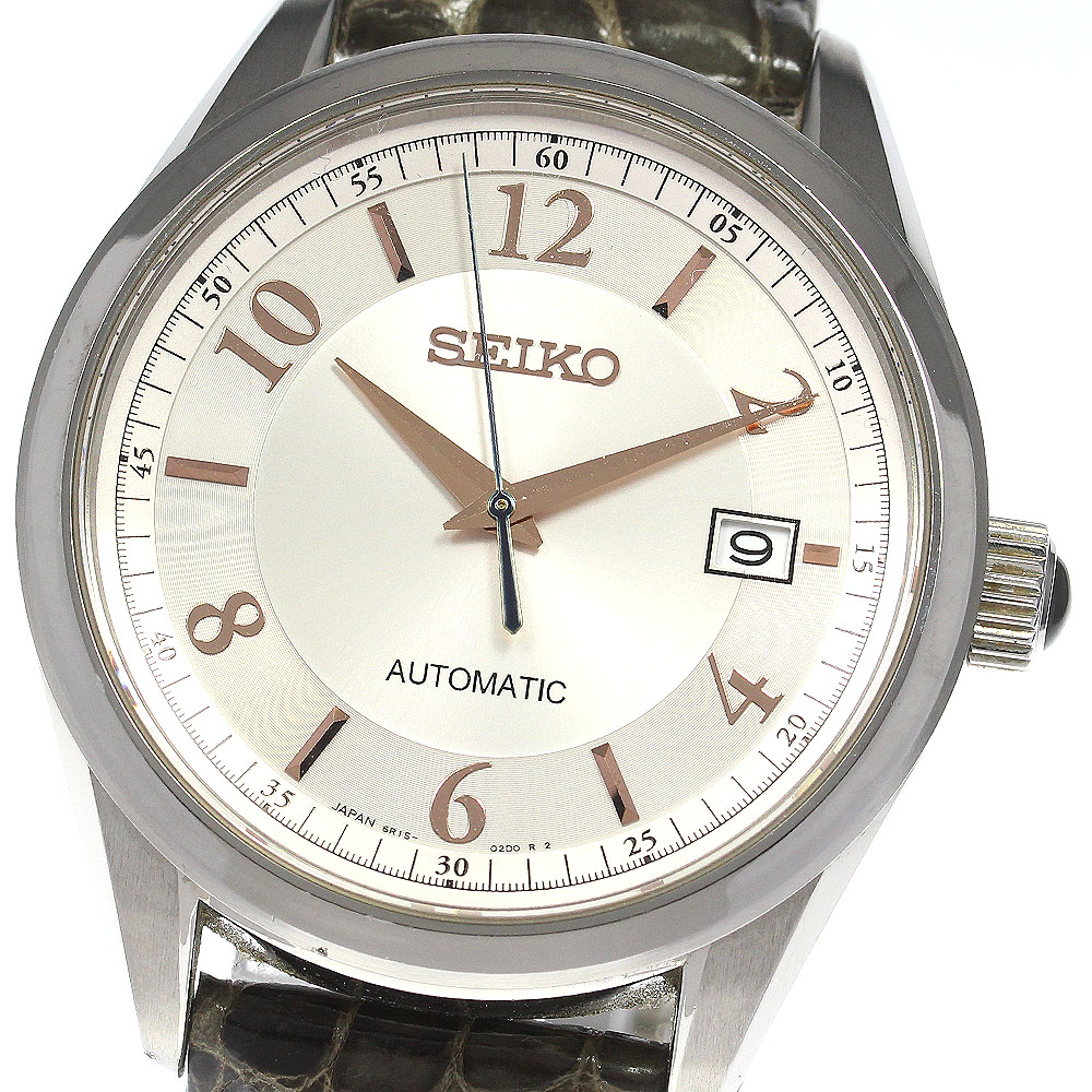 楽天市場】セイコー SEIKO 6R15-03K0/SARX031 プレサージュ 60周年記念 限定1956本 自動巻き メンズ 内箱付き_744284【ev20】【中古】  : CLOSER